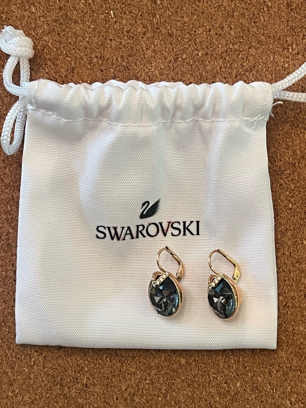 Swarovski Bella V drop earrings